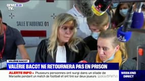 Valérie Bacot, condamnée à 4 ans de prison dont 3 avec sursis, ressort libre du tribunal