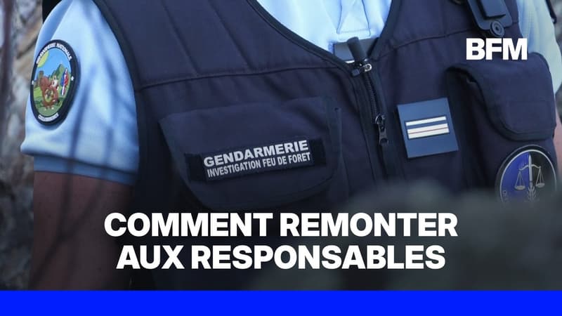 Incendies: comment les gendarmes traquent les origines des feux