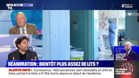 Réanimation: Bientôt plus assez de lits ? - 26/03