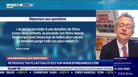 Les questions : La donation de titres à ses enfants purge-t-elle leurs plus-values ? - 01/03