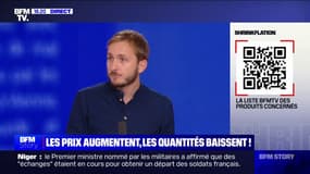 Shrinkflation: "Notre présidente de groupe, Mathilde Panot, a déposé une proposition de loi visant à interdire cette pratique marketing", indique François Piquemal (LFI)