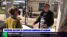 Château-Arnoux-Saint-Auban: le théâtre Durance occupé par des professionnels du spectacle