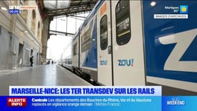 Marseille-Nice: les TER Transdev sur les rails