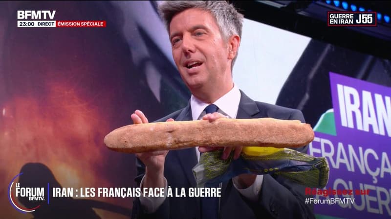 FORUM BFMTV - Sur une baguette, quels sont les bénéfices de Frédéric, boulanger dans le Val-d'Oise?