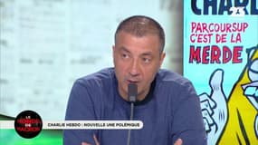 #CharlieHebdo "Ce n'est pas la une de Charlie qui est choquante, c'est le fait de porter le voile alors que #MaryamPougetoux représente une entité morale ! On doit faire abstraction de ses convictions religieuses quand c'est le cas !" @mouradrct #GGRMC