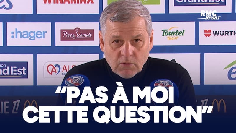 Strasbourg 2-1 Lille : "Pas à moi qu'il faut poser cette question", Genesio cassant sur le mercato