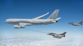 L'Airbus A330-MRTT assure notamment des missions de ravitallement en vol.