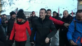 Emmanuel Macron passe Noël dans la station de La Mongie (Hautes-Pyrénées) 