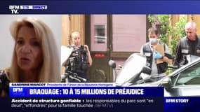 Sandrine Marcot, présidente de l'Union de la Bijouterie Horlogerie: "Depuis deux ans, le nombre de braquages est en train de croître"