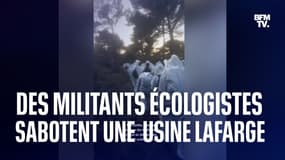 Des militants écologistes sabotent une usine du cimentier Lafarge dans les Bouches-du-Rhône