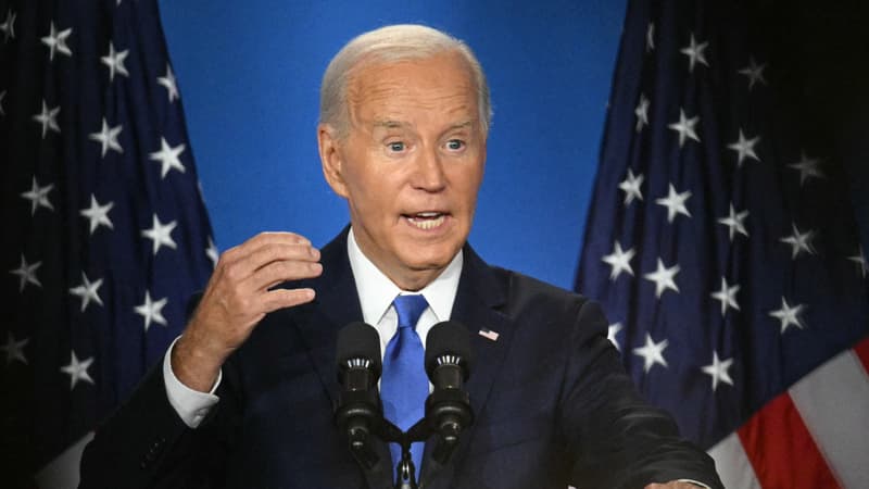 Présidentielle américaine: Joe Biden s'accroche à sa candidature, malgré les lapsus et les gaffes à répétition