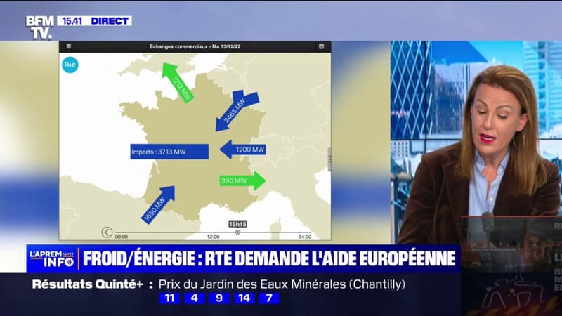 Froid/énergie: RTE demande l'aide européenne