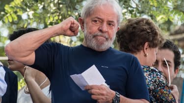 Lula, le 7 avril 2018, à Sao Paulo.
