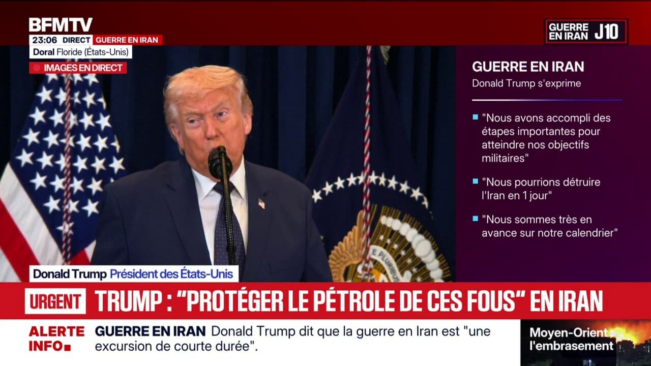 "L'Iran allait s'emparer du Moyen-Orient", affirme Donald Trump qui assure que les États-Unis "les ont arrêté au bon moment" Kép