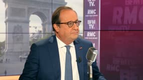 François Hollande sur notre plateau. 