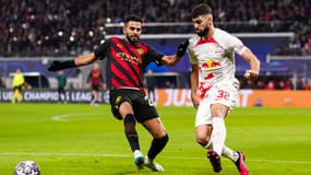 Riyad Mahrez et Josko Gvardiol, à Leipzig le 22 février 2023