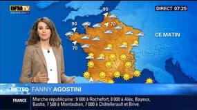 La météo pour ce lundi - 12/01