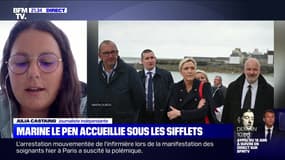 Hommage à De Gaulle : Marine Le Pen accueillie sous les sifflets sur l'île de Sein - 17/06