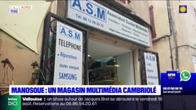 Manosque: le magasin ASM victime d'un cambriolage, des téléphones dérobés