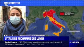 Covid-19: une grande partie de l'Italie reconfinée dès lundi