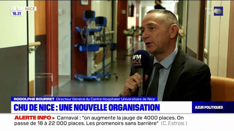 Azur Politiques: Rodolphe Bourret dresse un point d'étape après une année à la tête du CHU de Nice