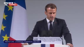 Emmanuel Macron: "Attaquer le terreau sur lequel prospère le terrorisme islamiste est vital"