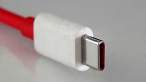Un câble USB-C (image d'illustration).