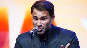 En conférence de presse, Eddie Hearn s'est montré plus que déçu par la décision des juges après la défaite de Bivol face à Beterbiev, samedi 12 octobre 2024