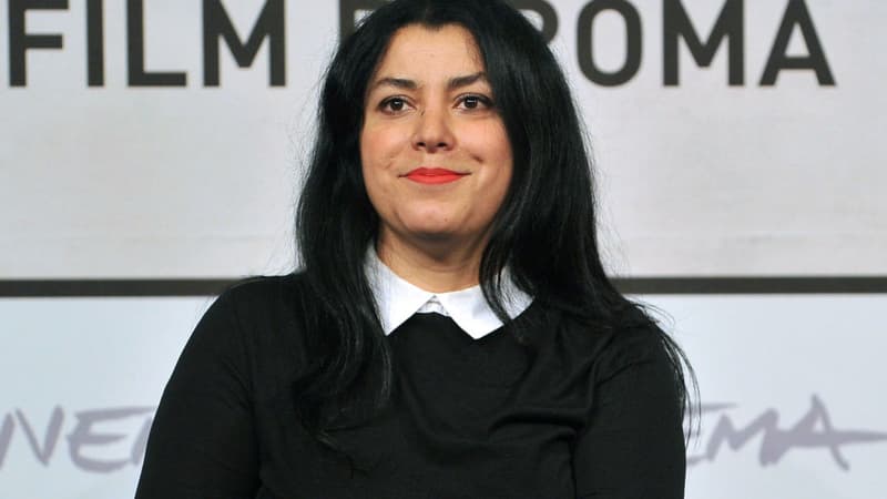 Marjane Satrapi à Rome à 2012 
