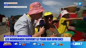 Tour de France: les Normands à fond sur BFM DICI 