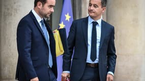 Sébastien Lecornu et Benjamin Griveaux. 