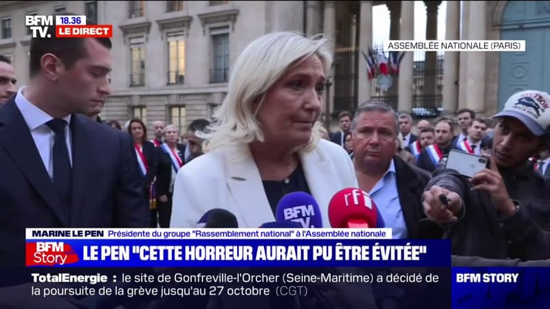 Marine Le Pen sur le meurtre de Lola: 