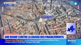 Marseille: une manifestation des missions locales contre la baisse des financements