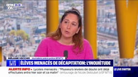 Lycées franciliens menacés: des centaines de lycéens ont reçu des menaces d'un individu qui promet de les "décapiter"