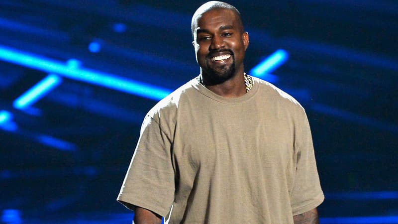 Kanye West lors des MTV Video Music Awards en 2015