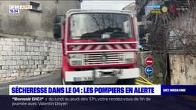 Sécheresse dans les Alpes-de-Haute-Provence: les pompiers en alerte
