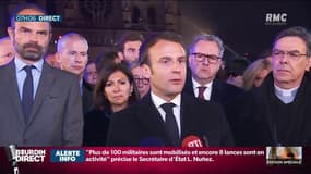 "Cette cathédrale, nous la rebâtirons tous ensemble", Emmanuel Macron annonce le lancement d'une souscription nationale