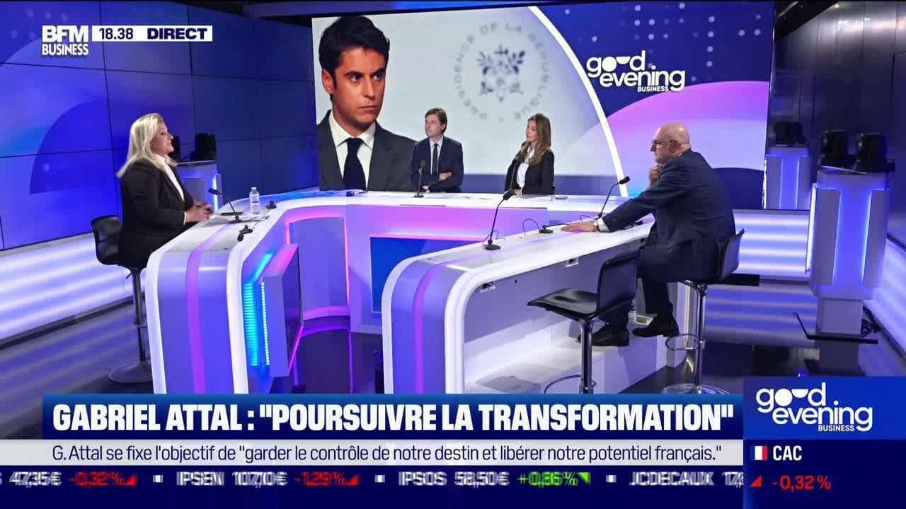 Gabriel Attal: « Poursuivre la transformation » – 09/01
