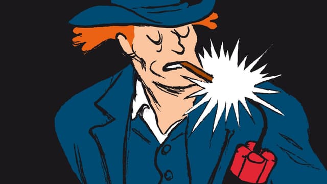 Détail de la couverture de Gus, tome 4: Ernest