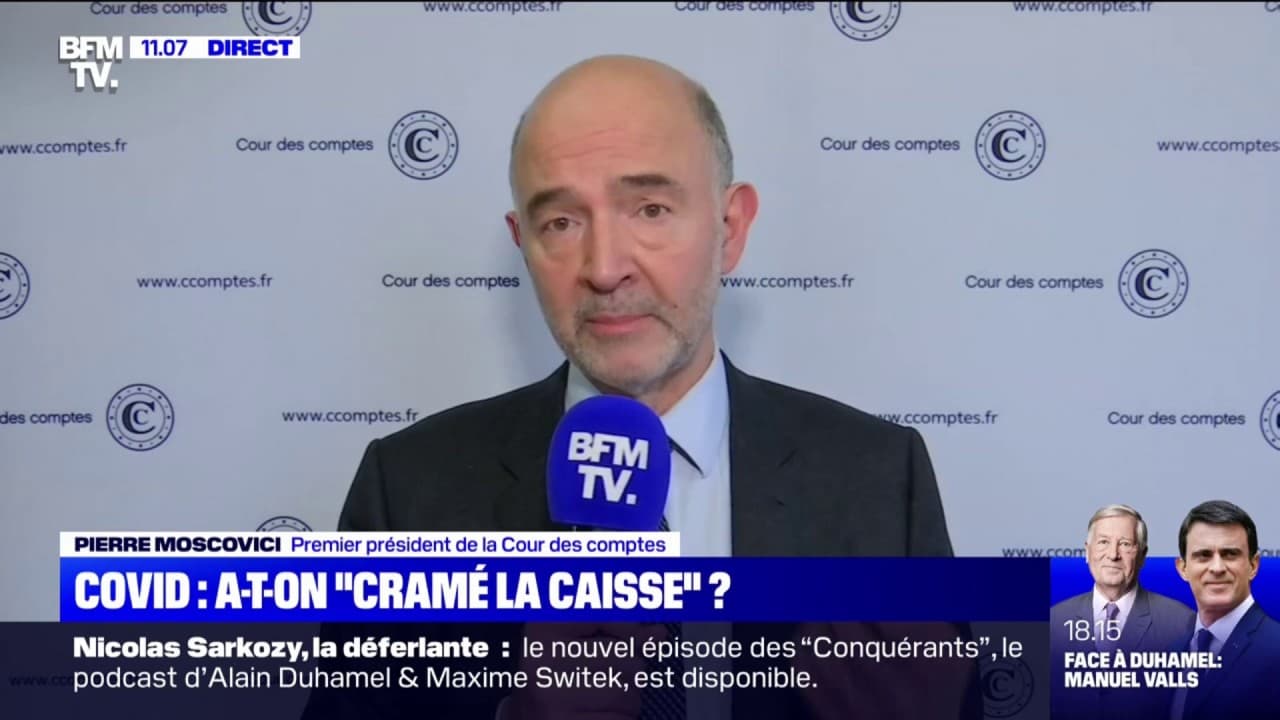 Pierre Moscovici Premier Président De La Cour Des Comptes Le Quoi Quil En Coûte Nous L