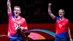 Félix et Alexis Lebrun, à Doha le 23 mai 2025