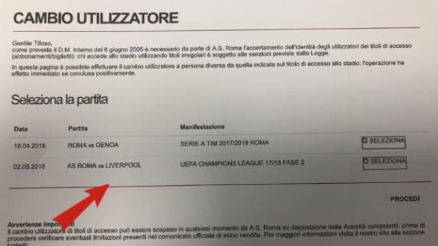 La billetterie de la Roma s'emballe