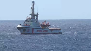 Le bateau de l'Open Arms.
