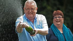 Colin Weir avec son ex-femme Chris, le 15 juillet 2011
