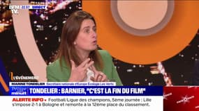 Budget: "Arrêtons de faire peur aux gens pour rien", demande Marine Tondelier (les Écologistes)