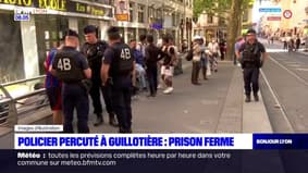 Policier percuté à la Guillotière: un homme condamné à 18 mois de prison ferme
