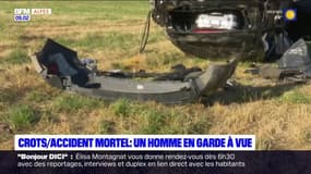 Accident mortel à Crots: un homme placé en garde à vue