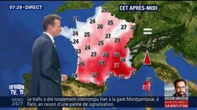 La météo pour ce lundi 31 juillet 2017