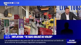 Inflation: "Avec le peu d'argent qu'il me reste en début de mois, je suis obligé de voler" affirme cet étudiant