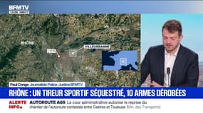 Villeurbanne: un tireur sportif séquestré, dix armes dérobées